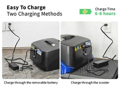 4 Wheel Mobility Scooter for Adults Seniors 350W Electric Travel Scooter 350lbs