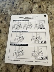 Power wheelchair Quantum J4E purchased 2024 never used