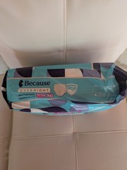 Because Overnight Incontinence Pants S/M Disposable 6 Cup, 20 Count