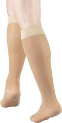 TRUFORM Lites Knee High Stockings 15-20mmHg (Light Beige) Large