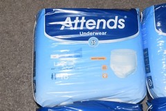 Attends Heavy Protection Underwear Pull Up Adult Large 6 Pk 108 Total AP0730