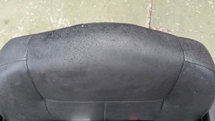 Pride Maxima seat, 500 lbs, has damage see photos, wood bottom in good condition