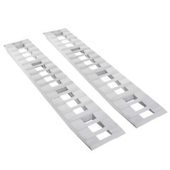 60/72/84/94“Aluminum Ramps 6000Lbs Truck Car Auto Trailer Ramps Hook end