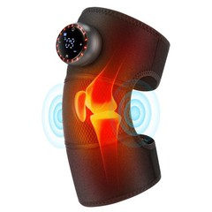 Touch Screen Shoulder Massager 5 Level 40℃-60℃ Heated Brace Pain Relief for Knee
