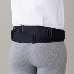 Mizuno Pelvic & Lumbar Support Belt Normal Type Black Unisex Japan
