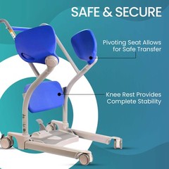 ArjoHuntleigh Sara Stedy Sit to Stand Manual Patient Lift Aid |4’11“ – 6’6″