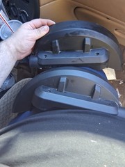 Fenders PAIR for Pride Jazzy EVO 613 Power Chair — Wheel Tire Covers Left Right