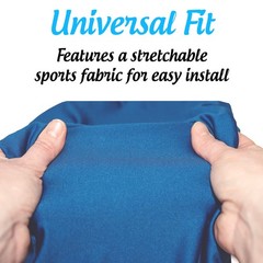 Top Glides Universal Soft Rollator Walker Seat and Backrest Blue ONLY Covers NEW