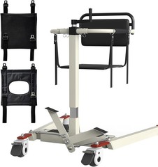 Patient Lift Transfer Chair, Patient Lift for Home, Portable Lift Transfer Chair