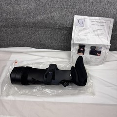 Optima OM-71 Ankle Support Brace Medium Black Adjustable Hinged Orthopedic