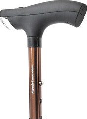 Best Stand up Cane With Light – Foldable – Adjustable – Bronze