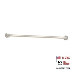 48″ Wall Mount Grab Bar, 1 ¼“ Diameter, Concealed Flanges, ADA 48 Inch