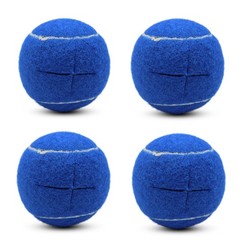 SHYUJAJIE 4 PCS Precut Walker Tennis Balls for Furniture 4 Pack, Dark Blue