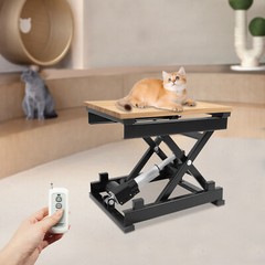 24V 18*15*7.2in Black Electric Scissor Lift Table For Material Transportation