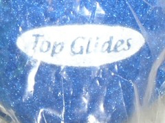 SEALED NEW FLOOR PROTECTOR Top Glides Pre-cut Walker Balls Tennis Ball Dark Blue