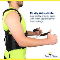 Postural Extension Back Straightener Brace – Rigid Posture Corrector Vest