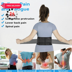 KkaFFe Back Support with Magnet, Tourmaline Magnetic X-Large, Black-1