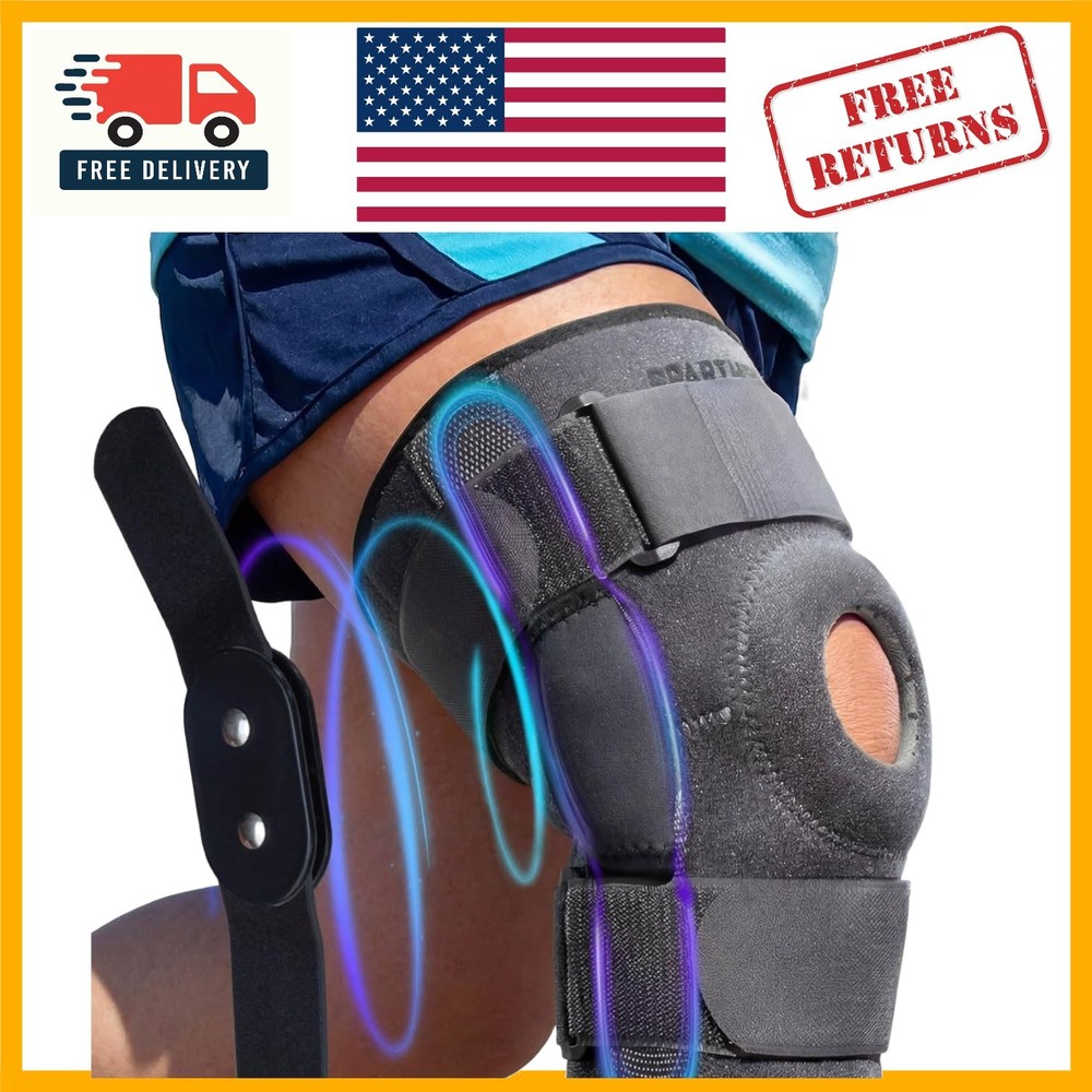 Plus Size Hinged Knee Brace – Adjustable Support for ACL, MCL & Arthritis