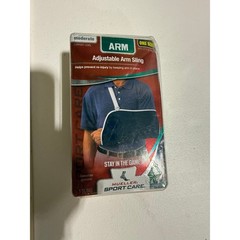NEW Mueller Sport Care Adjustable Arm Sling Blue One Size Moderate Support 4601