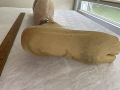 Vintage Hosmer PROSTHETIC LEG / PROSTHETIC FOOT READ