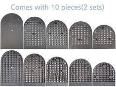 Adjustable Heel Lifts for Leg Length Discrepancy – Comfort Insoles Inserts (Larg