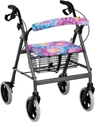 Rollator Walker Seat Covers for Seniors Deep Blue Marble Universal Rollator Walk