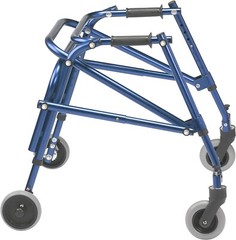 Nimbo 2G Lightweight Posterior Walker, Without Seat, Knight Blue, Small