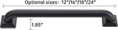 500lb Capacity Stainless Steel Grab Bar – Heavy Duty Bathroom Safety Rai
