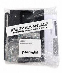 Permobil Armrest POUCH. Mounts Under The Armrest with the supplied Hardware.