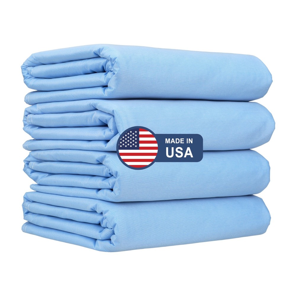4 NEW BED PADS REUSABLE UNDERPADS 34×36 HOSPITAL GRADE INCONTINENCE WASHABLE