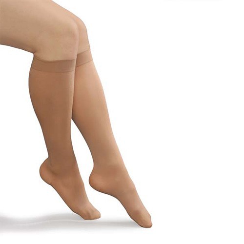 Advanced Ortho Knee High Compression 20-30 MMHG/Closed Toe Nude 2X-Large