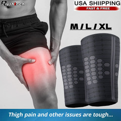 Leg Brace Compression Support Hip Sciatica Nerve Pain Relief Thigh Hamstring Gym