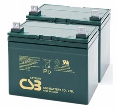 High-Capacity U1 Battery Set – 2 Pack 12V 39AH SLA AGM U1 Upgrade