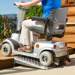 Silver Spring Mobility Wheelchair Threshold Ramp 3-6.25″ Adjustable Height