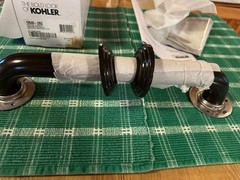 Kohler 10540-2BZ Traditional 12″ Grab Bar – Oil Rubbed Bronze ADA Compliant New