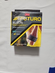 3M Futuro Tennis Elbow Strap – Moderate Support Adjustable To Fit – Black