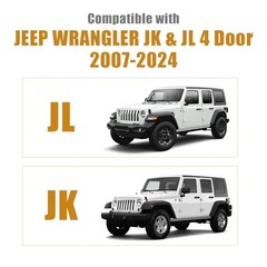 MAIKER Car Cover Waterproof All Weather Compatible with Jeep Wrangler 600D