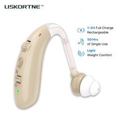 Rechargeable Digital Hearing Aids Advanced Noise Canceling For Elderly Users