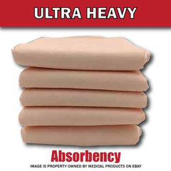 25 Disposable Incontinence Underpads 30×36 Large Quilted Bed Pads Pee Pads