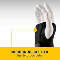 Wrist Brace Compression Stabilizing Left Hand Large XL Strap Support Carpal