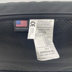 Supracor StimuLITE Bariatric Honeycomb Wheelchair Cushion 22.5x22x3.5 Black Demo