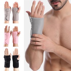 2x Carpal Tunnel Wrist Brace & Splint and Palm Cushion Adjustable and Fits Both