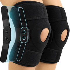 Hinged Knee Brace (2 Pack) – Relieves ACL, MCL, Meniscus Tear – Lightweight, Com