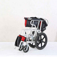 Foldable Wheelchair Lightweight Travel Mobility Chair Portable Transport Chair B