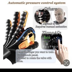 XiangAi Robotic Rehab Glove Left & Right L Rechargeable Touch Panel Black