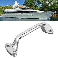 Grab Handle, 6in Stainless Steel Door Grab Bar High Hardness Door Handrail Bar