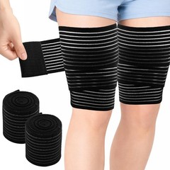 2 Pcs Hamstring Compression Wrap for Legs, Adjustable Compression Wrap, Brace…