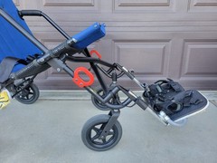 Convaid Cruiser 16” Special Needs Stroller Wheelchair Blue READ DESCRIPTION