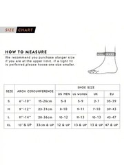 Copper Ankle Brace Silver Support Compression Sleeve Socks Foot Fasciitis Pain