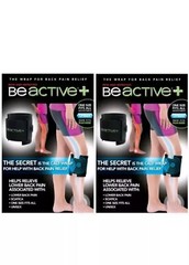 (2 Packs) BeActive+ -Instant Relief Acupressure Calf Brace-Sciatica & Back Pain